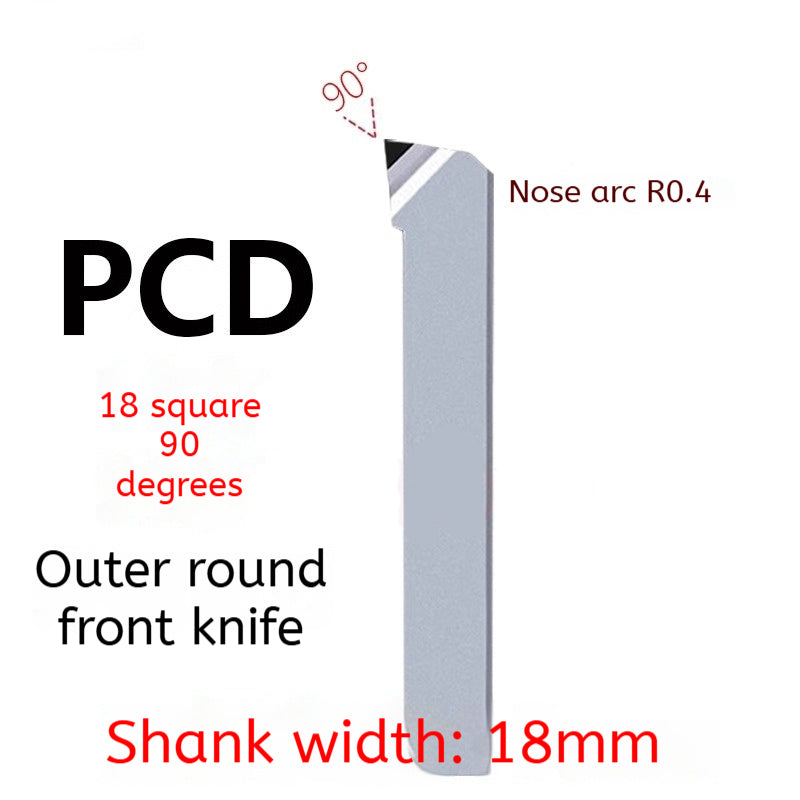 1163-PCD diamond turning tool cylindrical plane super bright CBN boron nitride tool 20 square 60/90 degrees gemstone knife non-standard Shandong Denso Pricision Tools Co.,Ltd.
